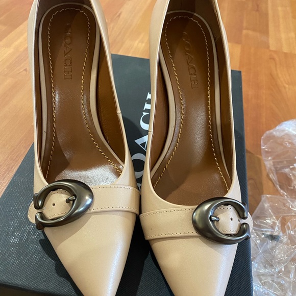 NIB Authentic Coach waverly pump heels sz 9 - Picture 7 of 13